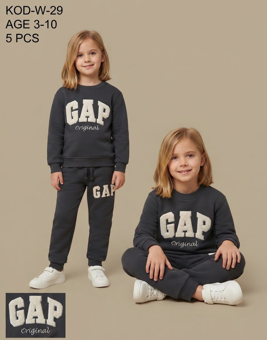 Marka Muadili Antrasit Unisex Takım