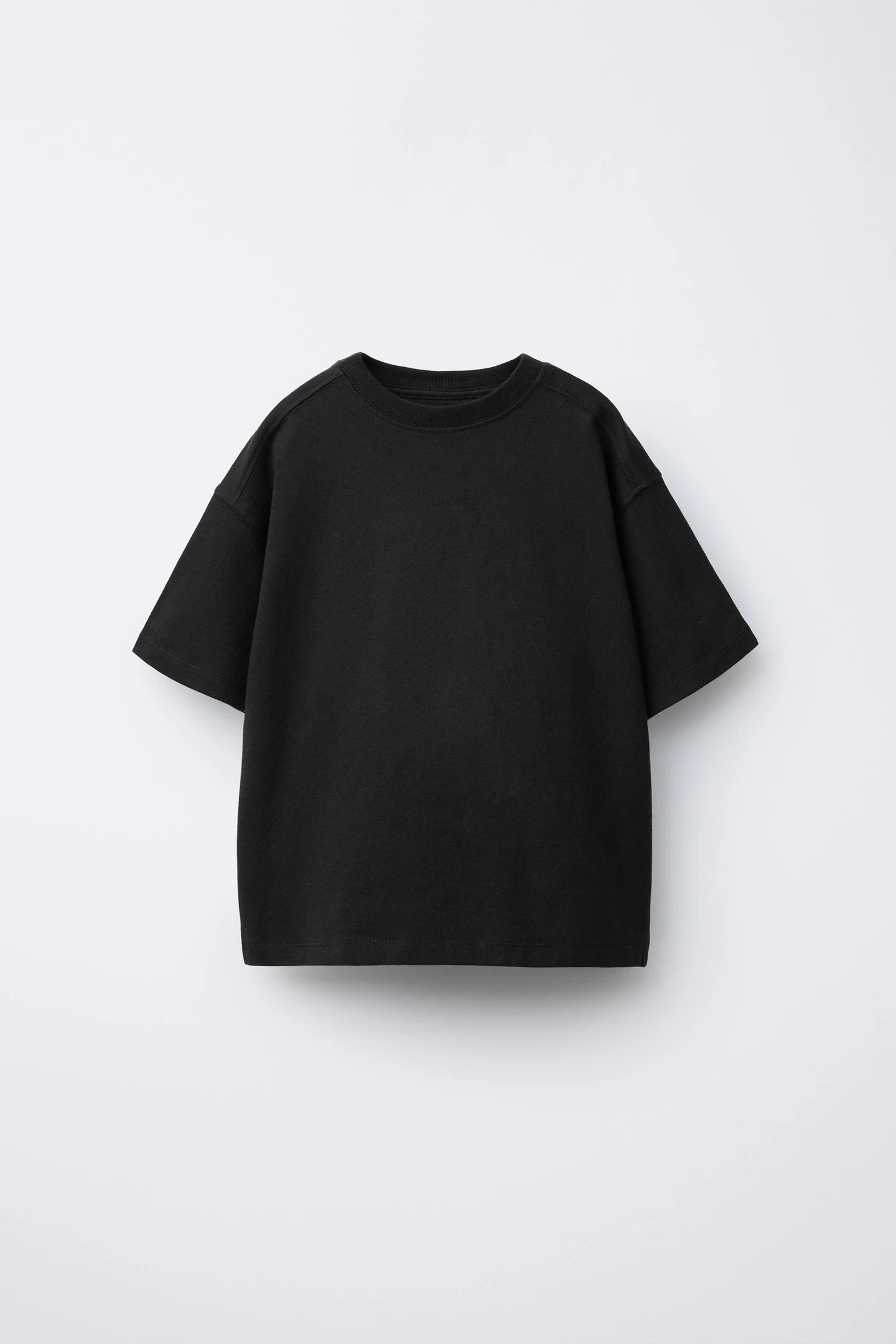 Unisex Oversize Siyah Tshirt