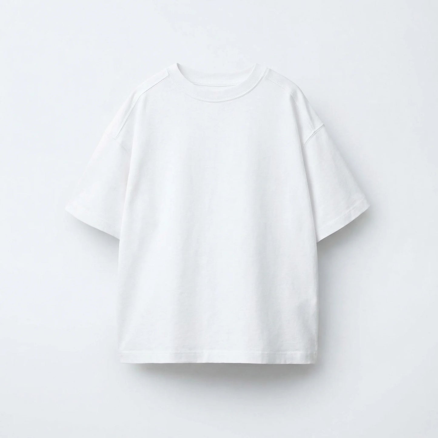 Unisex Oversize Beyaz Tshirt