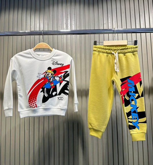 Mickey Baskılı ZR Model Erkek Çocuk Takım
