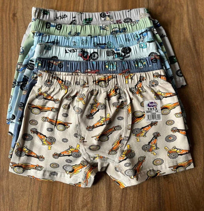 Erkek Çocuk Dijital Baskılı 3'lü Boxer