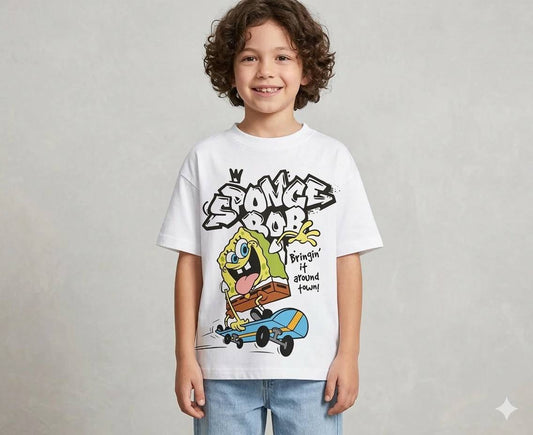 Sponge Bob Erkek Çocuk Tshirt