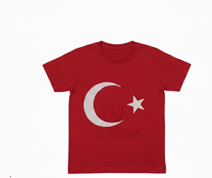 Bayrak Tshirt Unisex 5-12 Yaş