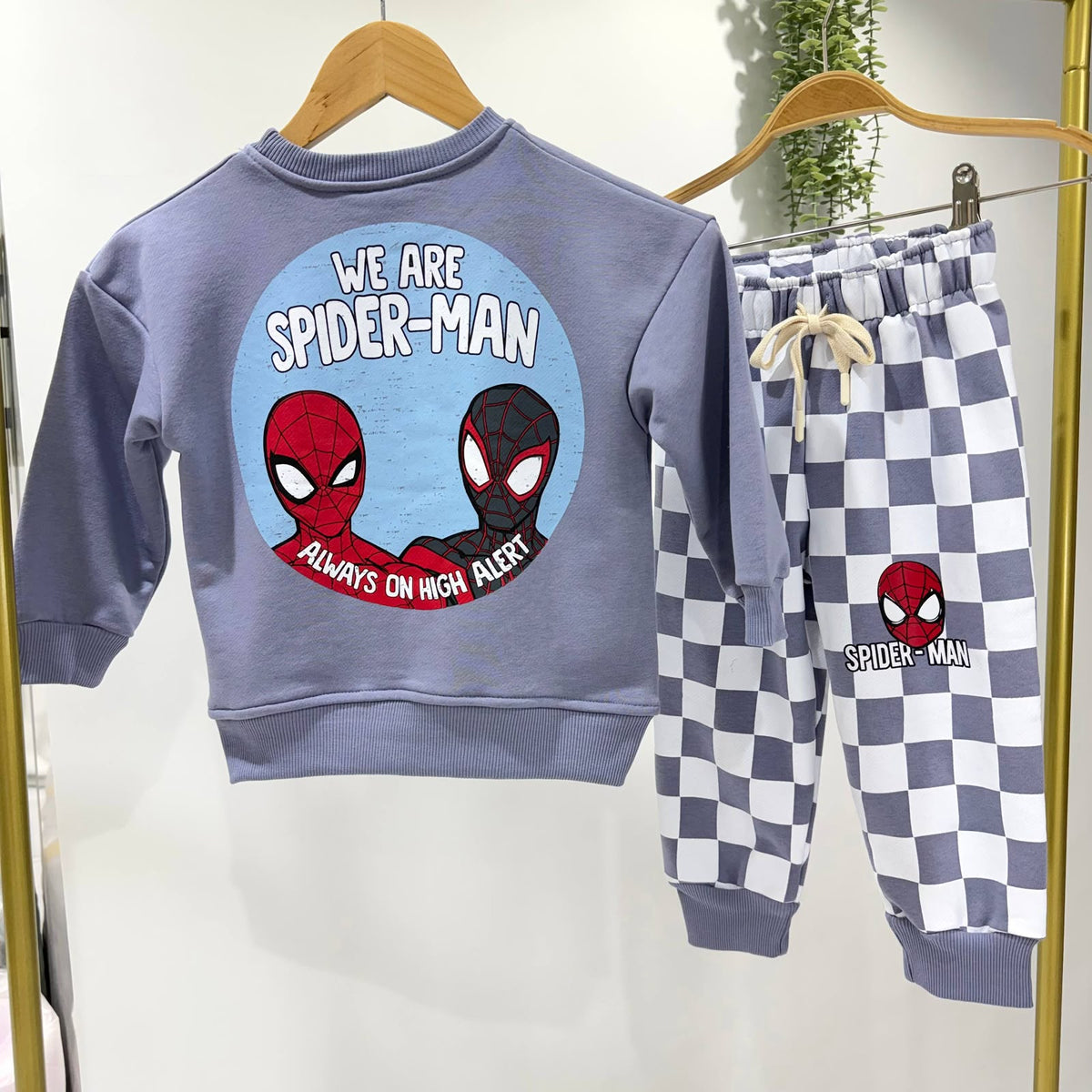 Spiderman Baskılı Erkek Çocuk Takım