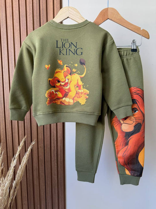 LION KING YEŞİL ERKEK ÇOCUK TAKIM
