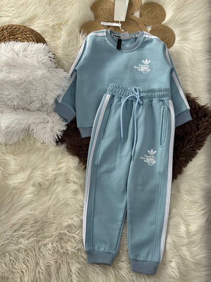 Marka Muadili Mavi Şardonlu Unisex Takım