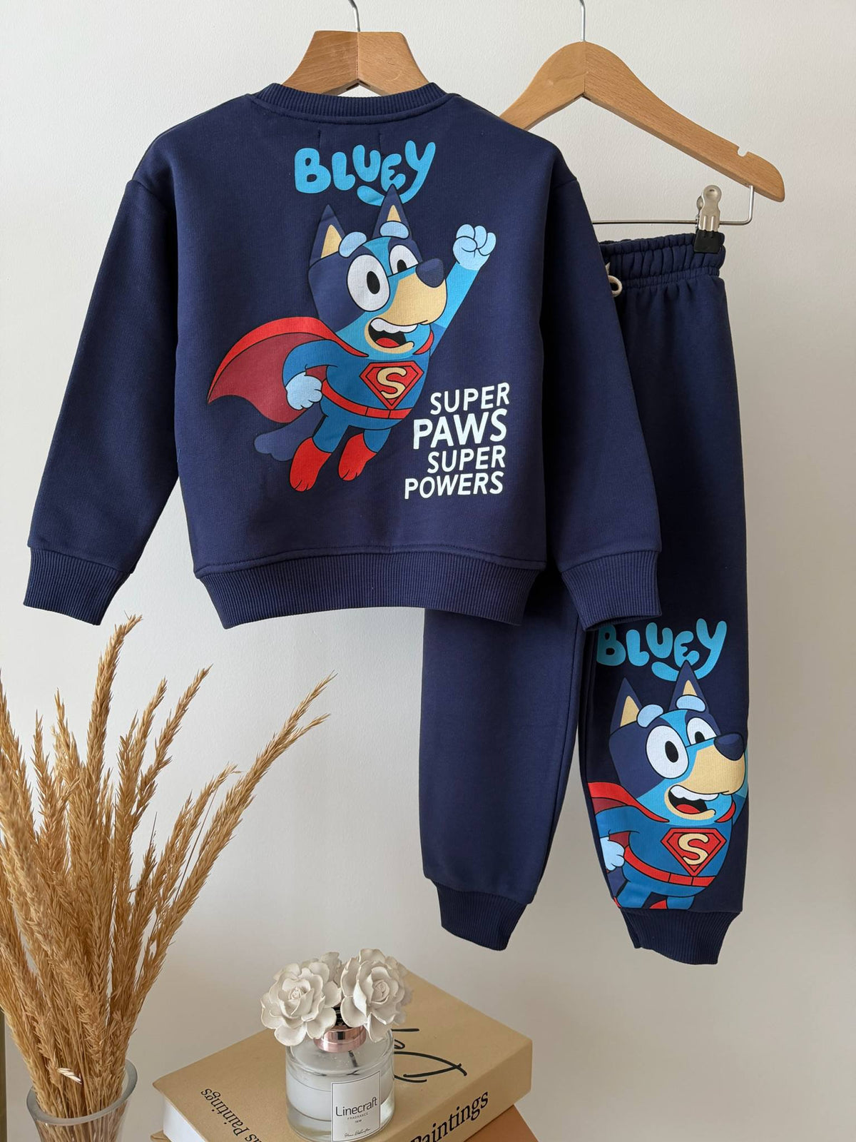 Süpermen Bluey Erkek Çocuk Takım